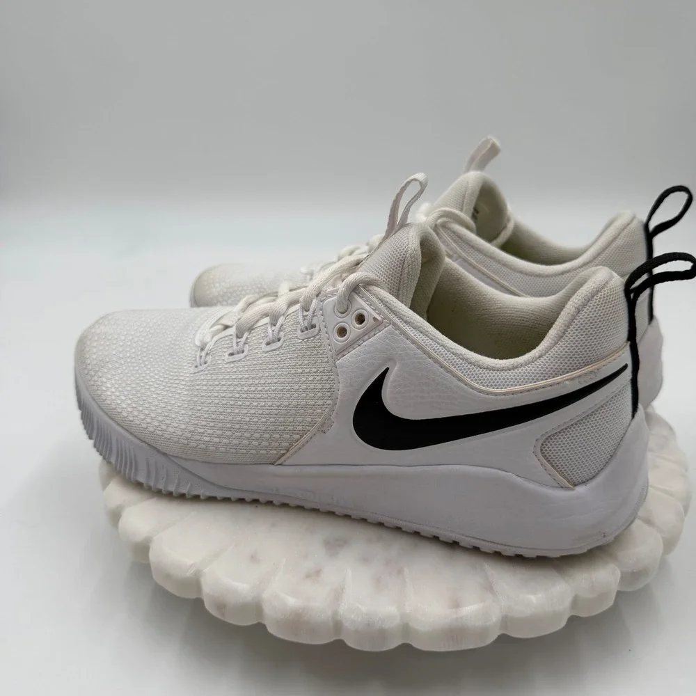 Nike Zoom Hyperace 2 Womens Volleyball Shoes White Black AA0286-100 Size 9